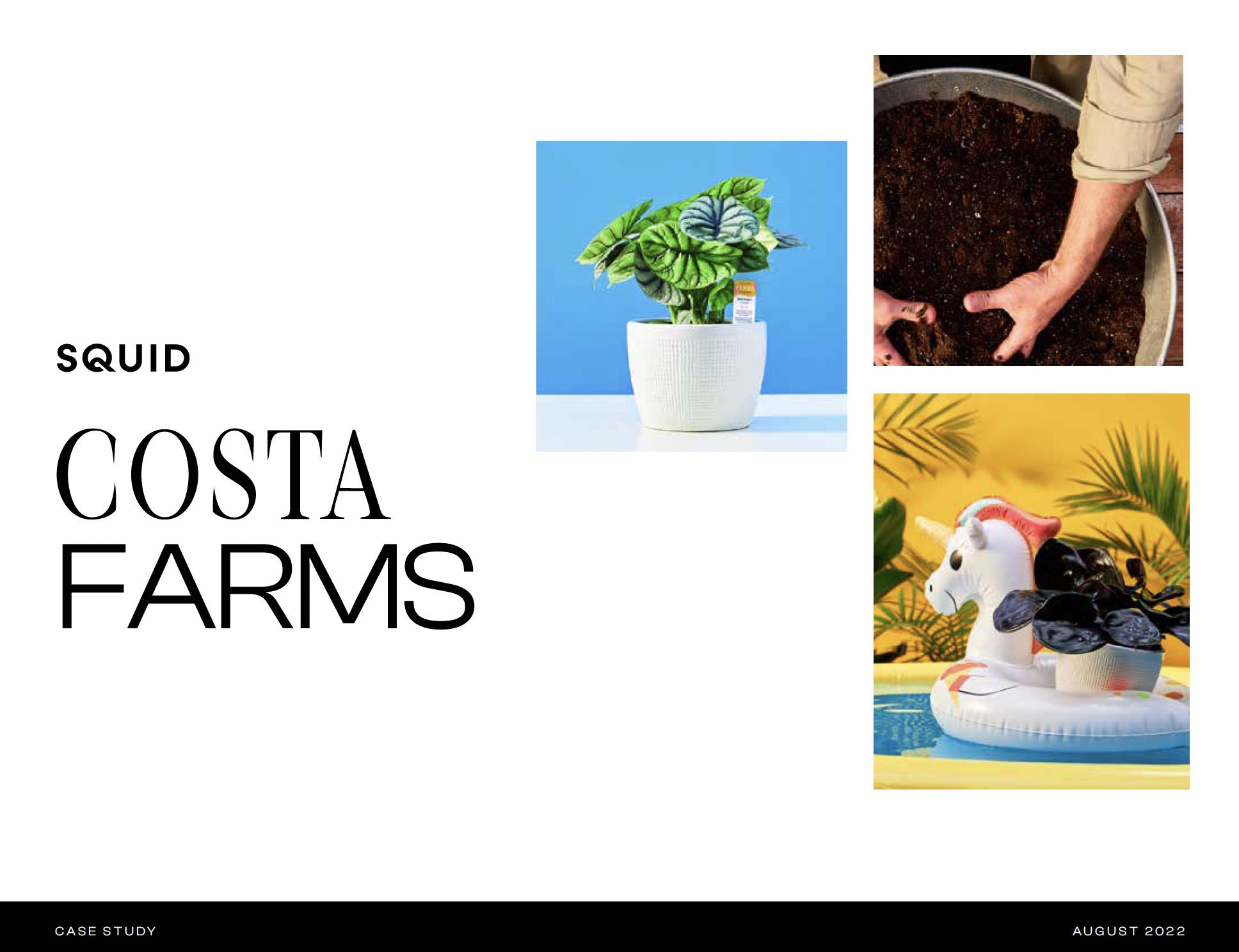 Costa Farms Rebrand and Consumer Campaign Launch